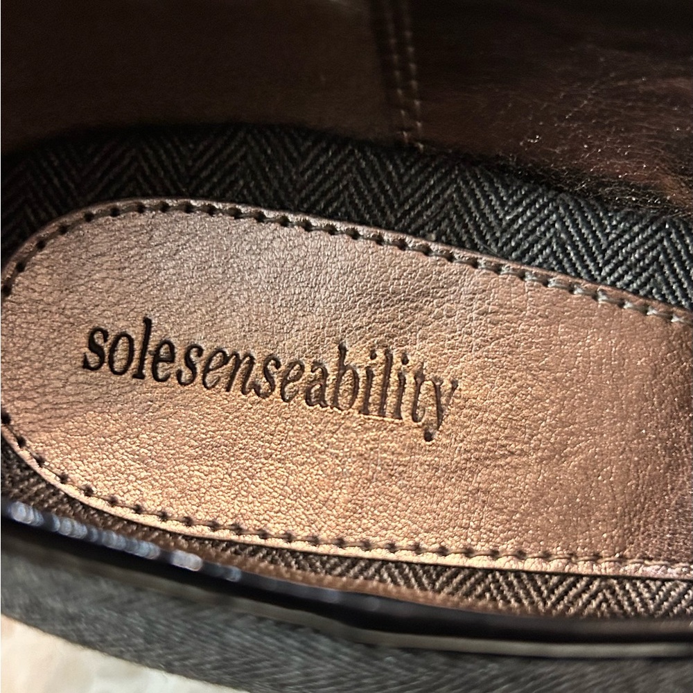 Solesensability Gray Houndstooth Mary Jane pumps women’s size 9.5M - Picture 4 of 12